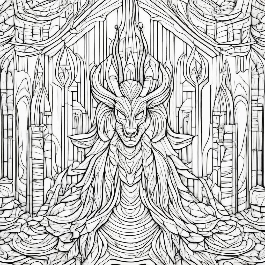 3 d coloring pages